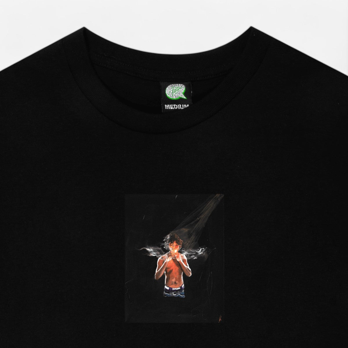 Violet - "In The Essence" Kader Sylla Tee - Black