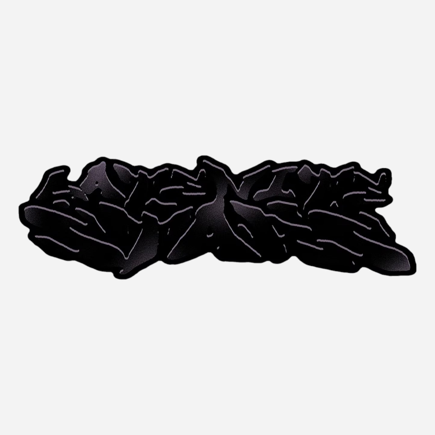 Late Nite Stars - Deck Sticker - Black/Black