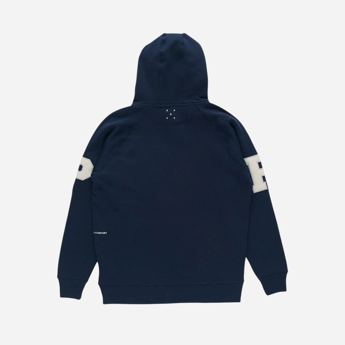 Pop Trading Company - Football Hooded Sweatshirt - Navy