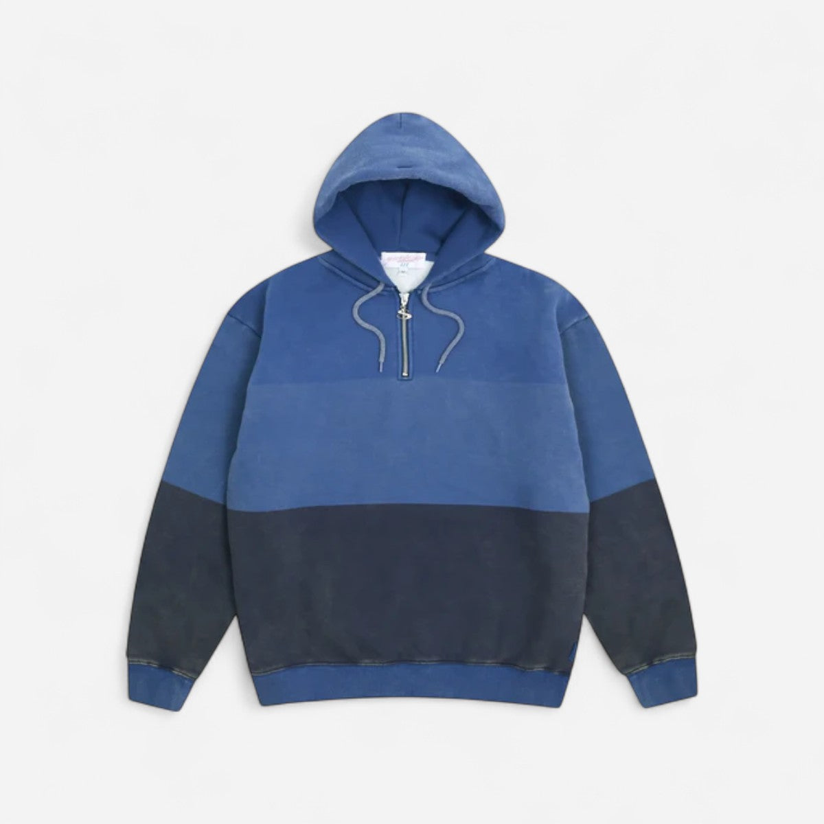 Yardsale - Phantasy Quarter zip Hoodie - Indigo/Blue/Navy