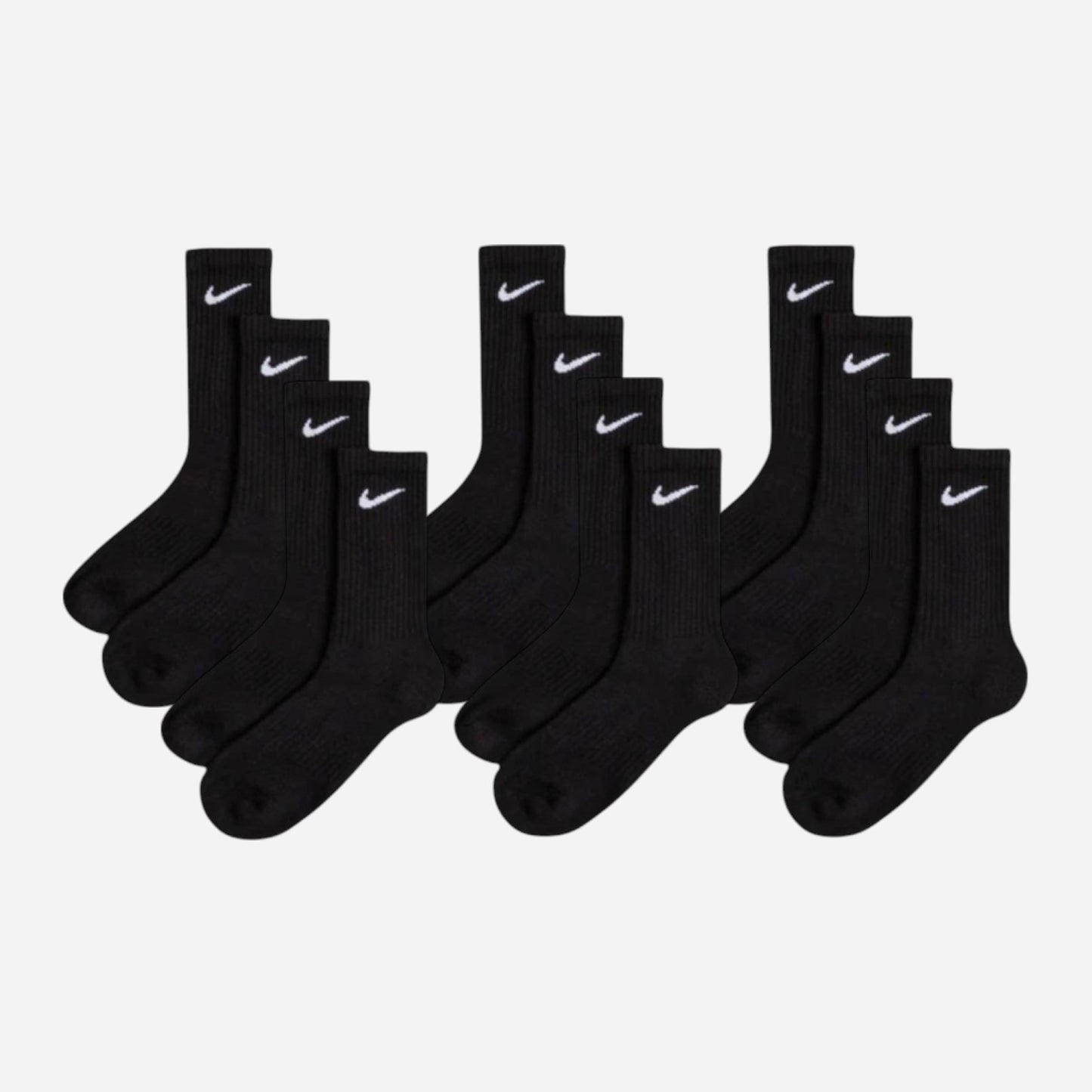Nike - Everyday Cushioned 6 pack Socks - Black