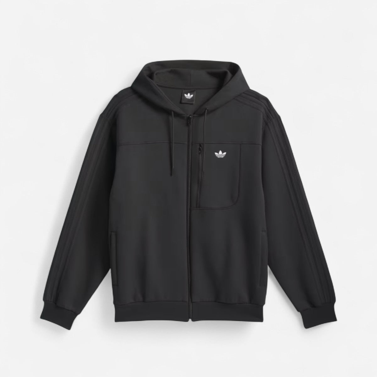 ADIDAS - Skateboarding Technical Fleece Jacket - Black/White