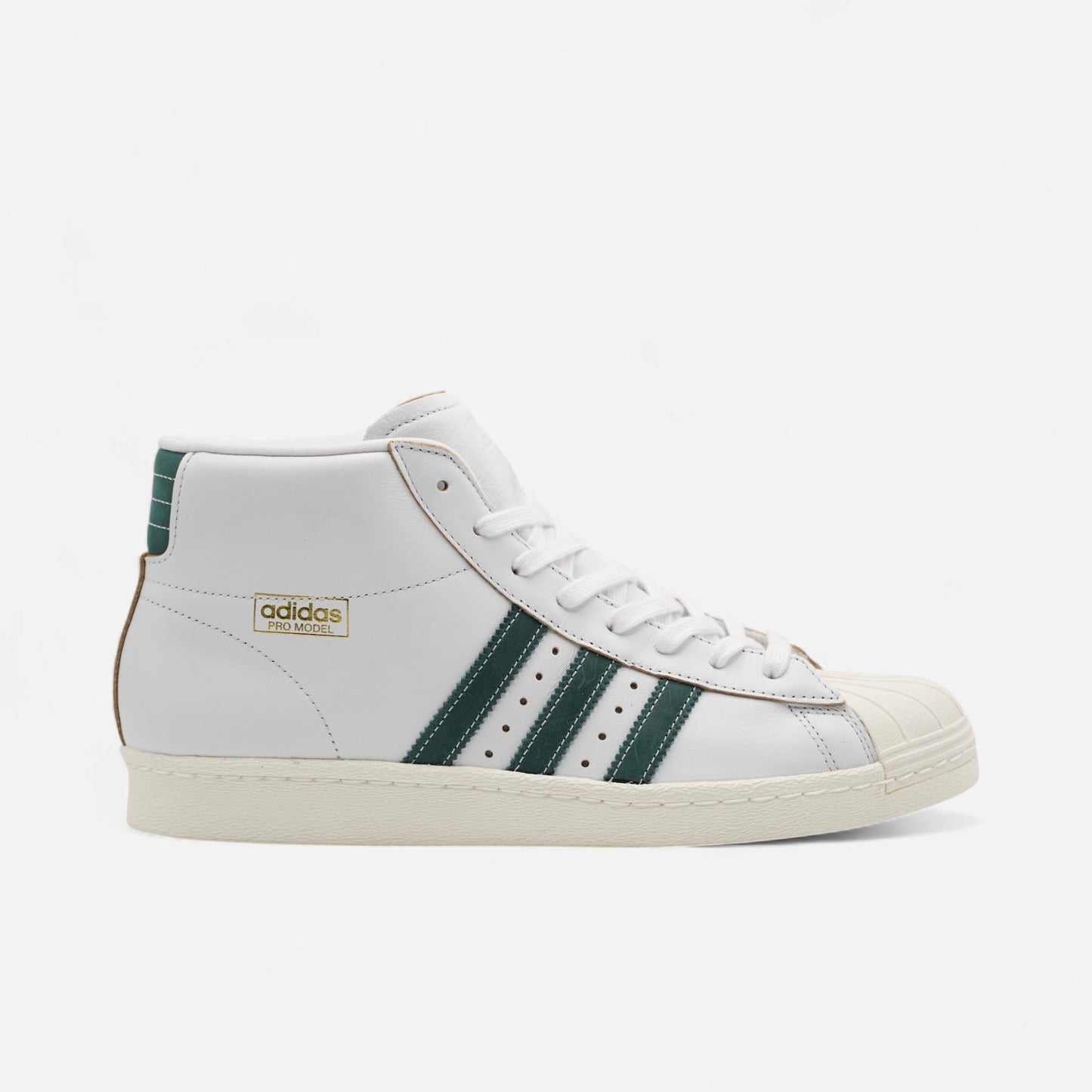ADIDAS - Pro Model 80 ADV Shoes - White/Green/White