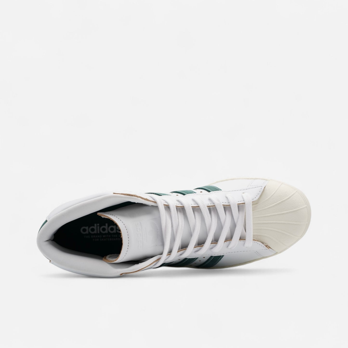 ADIDAS - Pro Model 80 ADV Shoes - White/Green/White