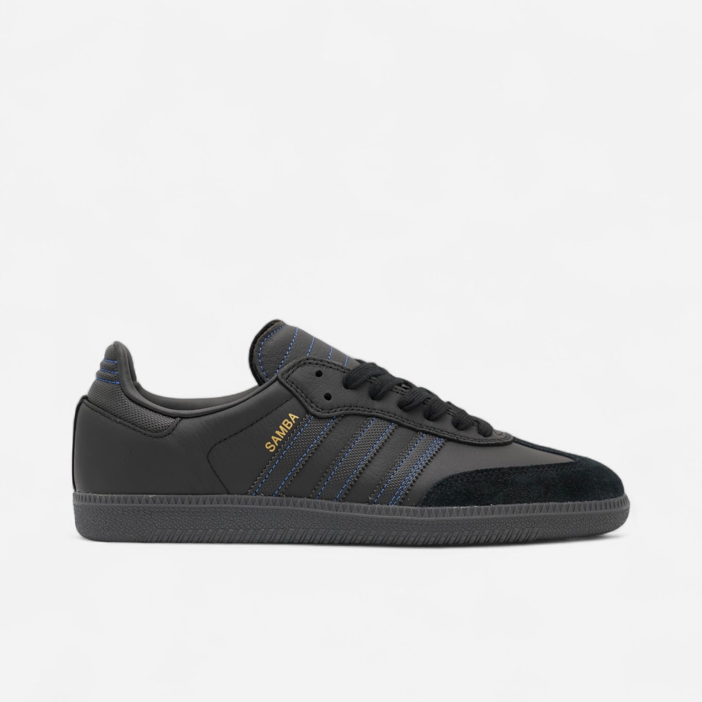 ADIDAS - Samba ADV Shoes - Core Black/Core Black/Royal Blue