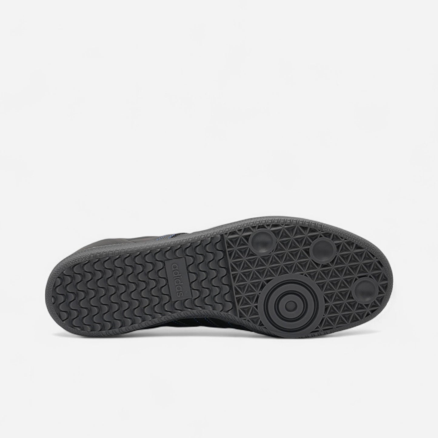 ADIDAS - Samba ADV Shoes - Core Black/Core Black/Royal Blue