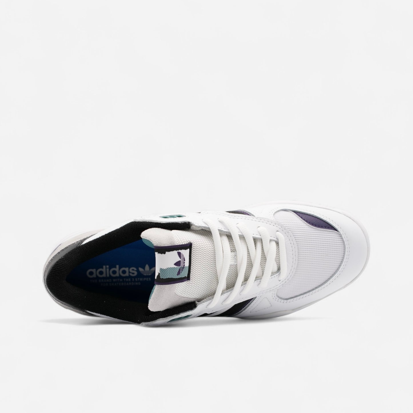 ADIDAS - Tekkira Cup Shoes - Footwear White/Core Black/Aura Purple