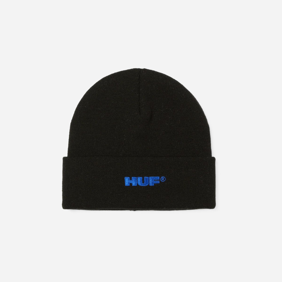 HUF - All Caps Cuff Beanie - Black
