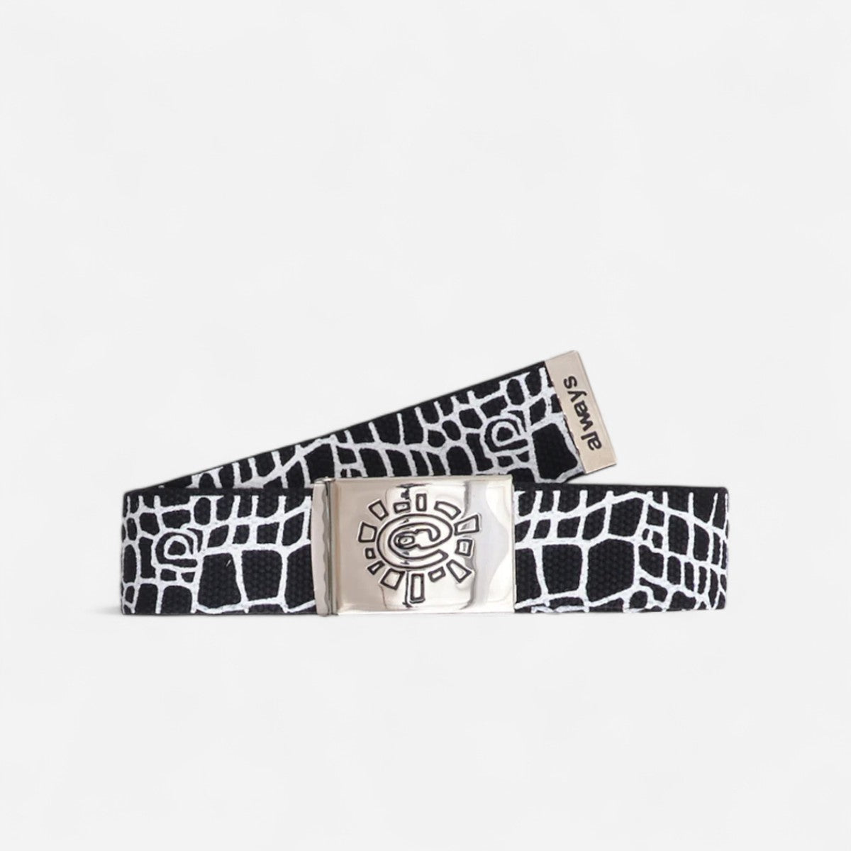 Always - Sun Skate Belt - Croc Black