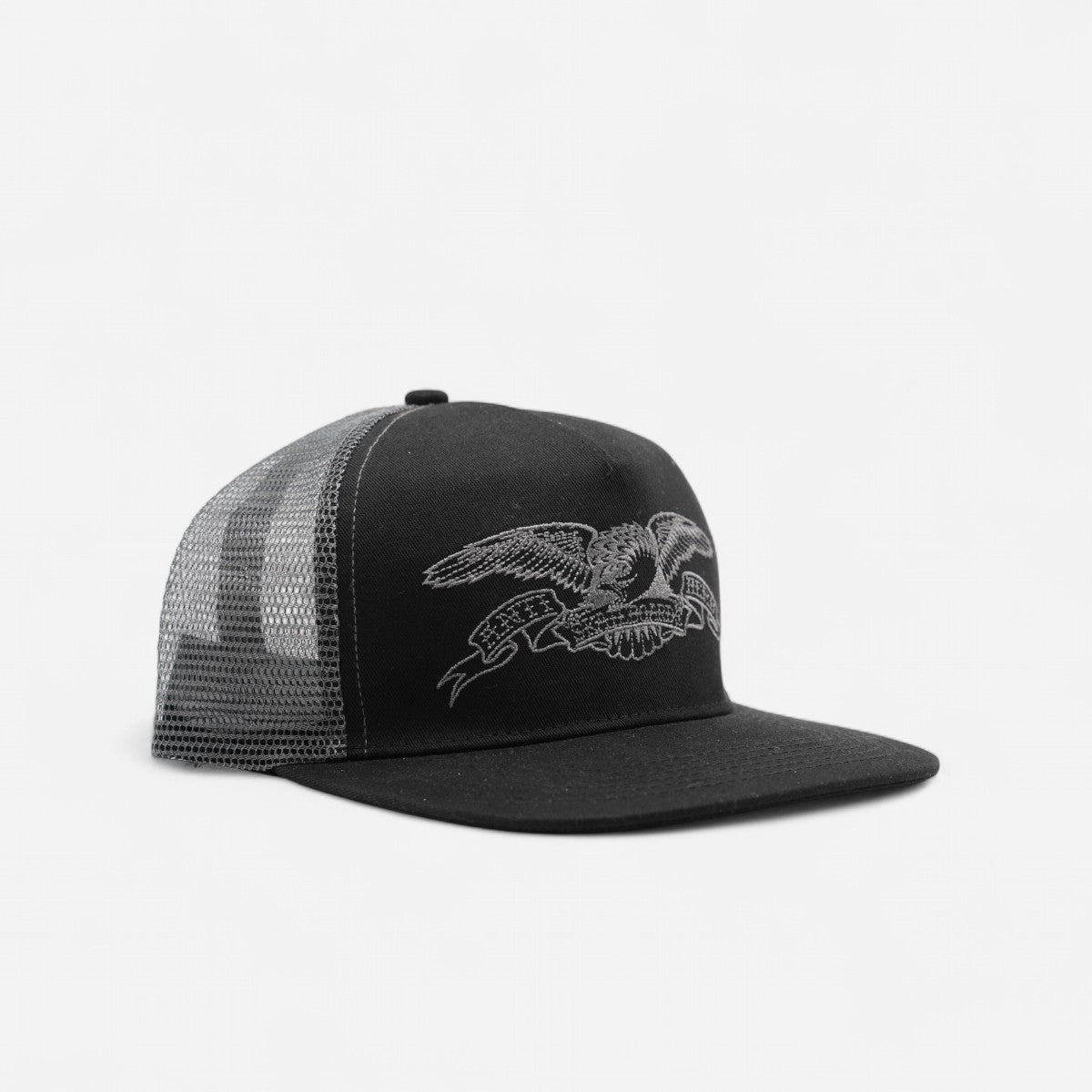 Anti-Hero - Eagle Snapback Trucker Cap - Black/Charcoal