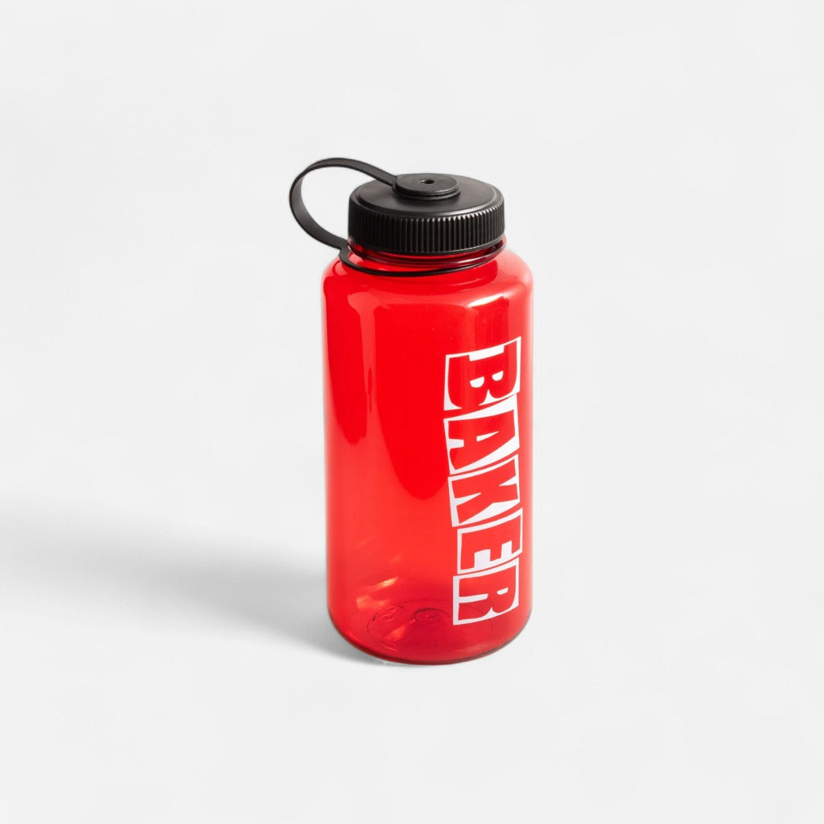 Baker - Brand Logo Water Bottle - Red