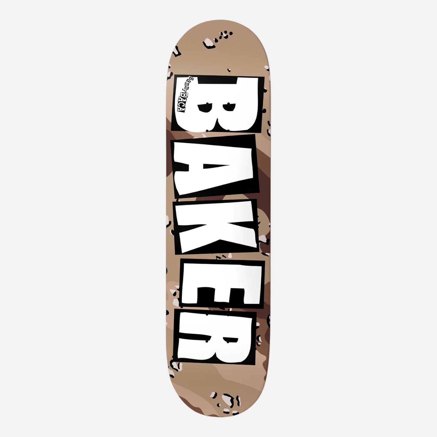 Baker - Sammy Baca Brand Logo Desert Storm Deck - 8.475"