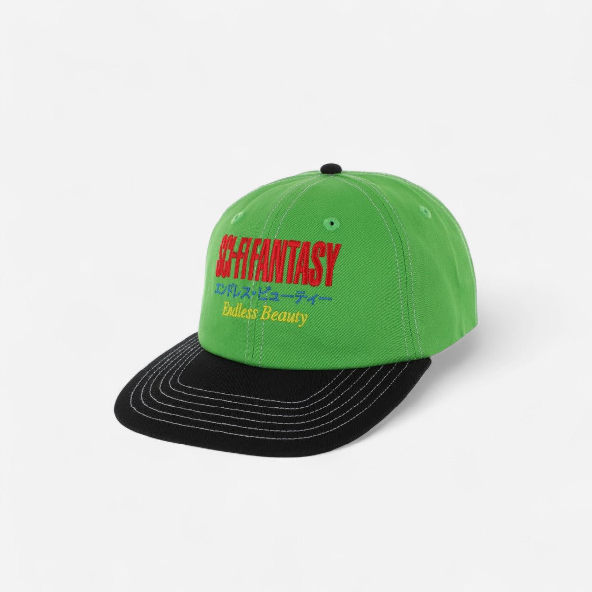 Sci-Fi Fantasy -Endless Beauty Cap - Lime/Black