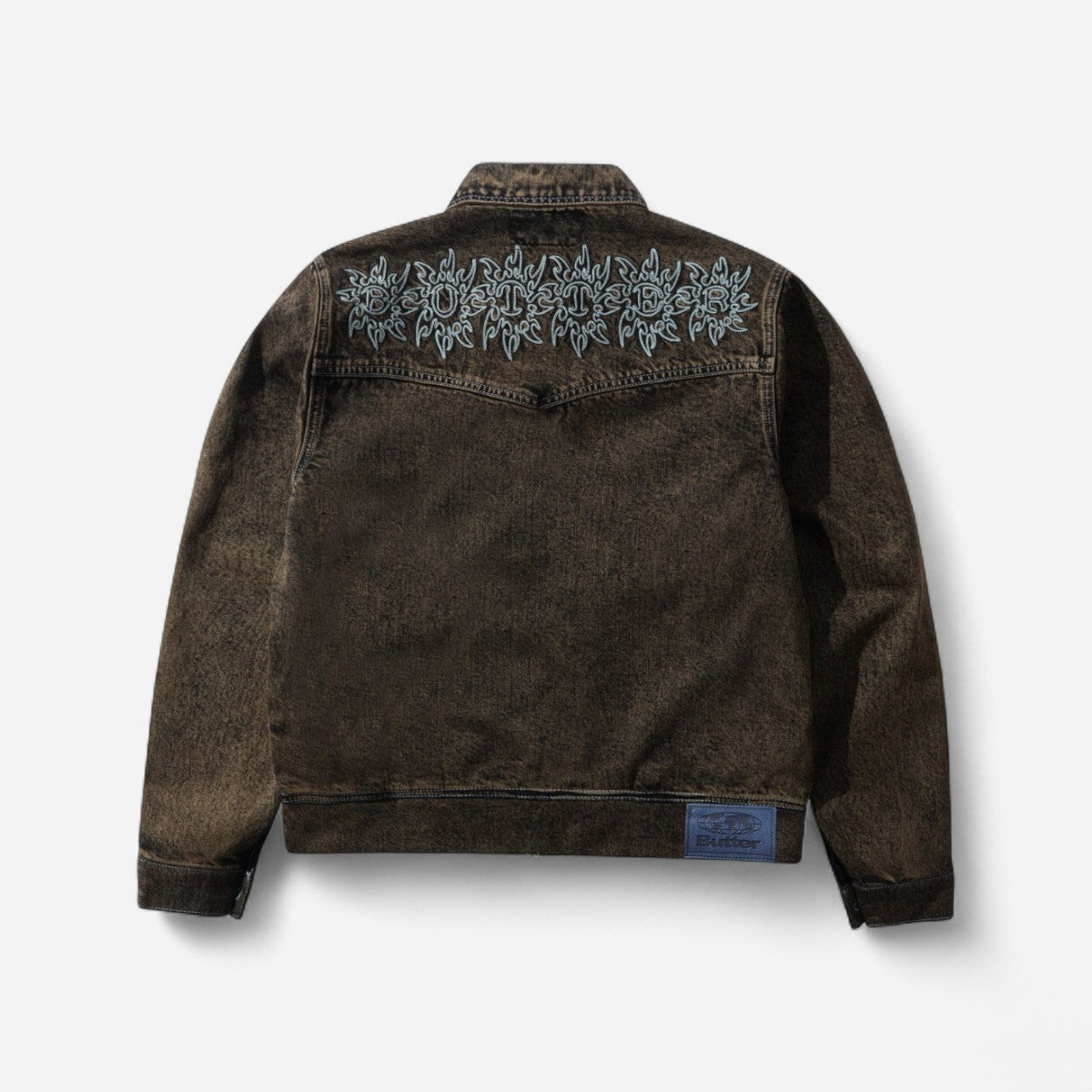 Butter Goods - Bronco Denim Jacket - Tinted Brown