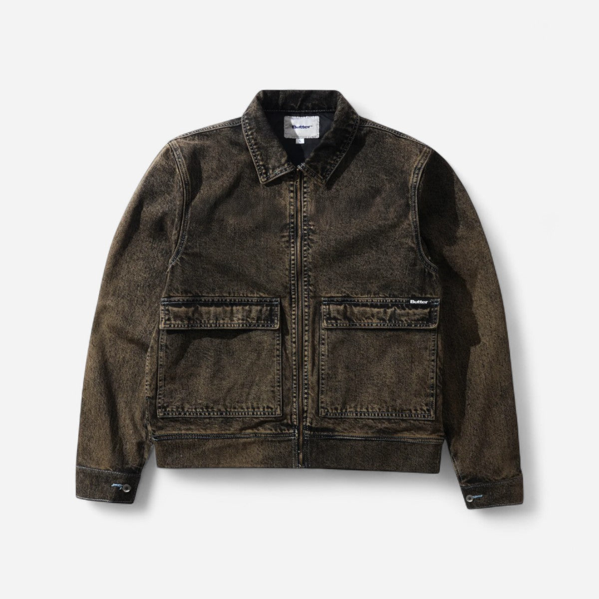 Butter Goods - Bronco Denim Jacket - Tinted Brown