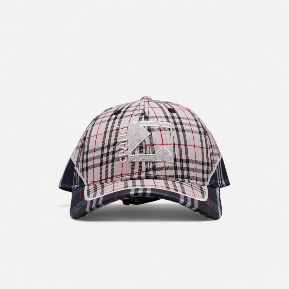Civilist - Checks Low Pro Cap - Pink/Blue