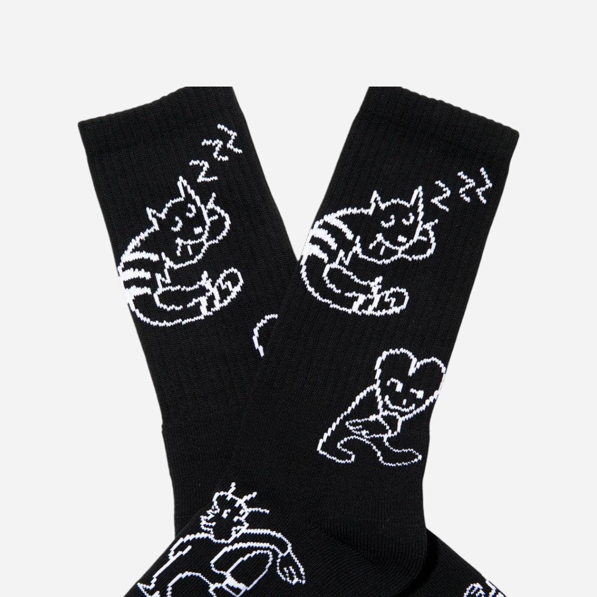 Skateboard Café - Buddy Socks - Black