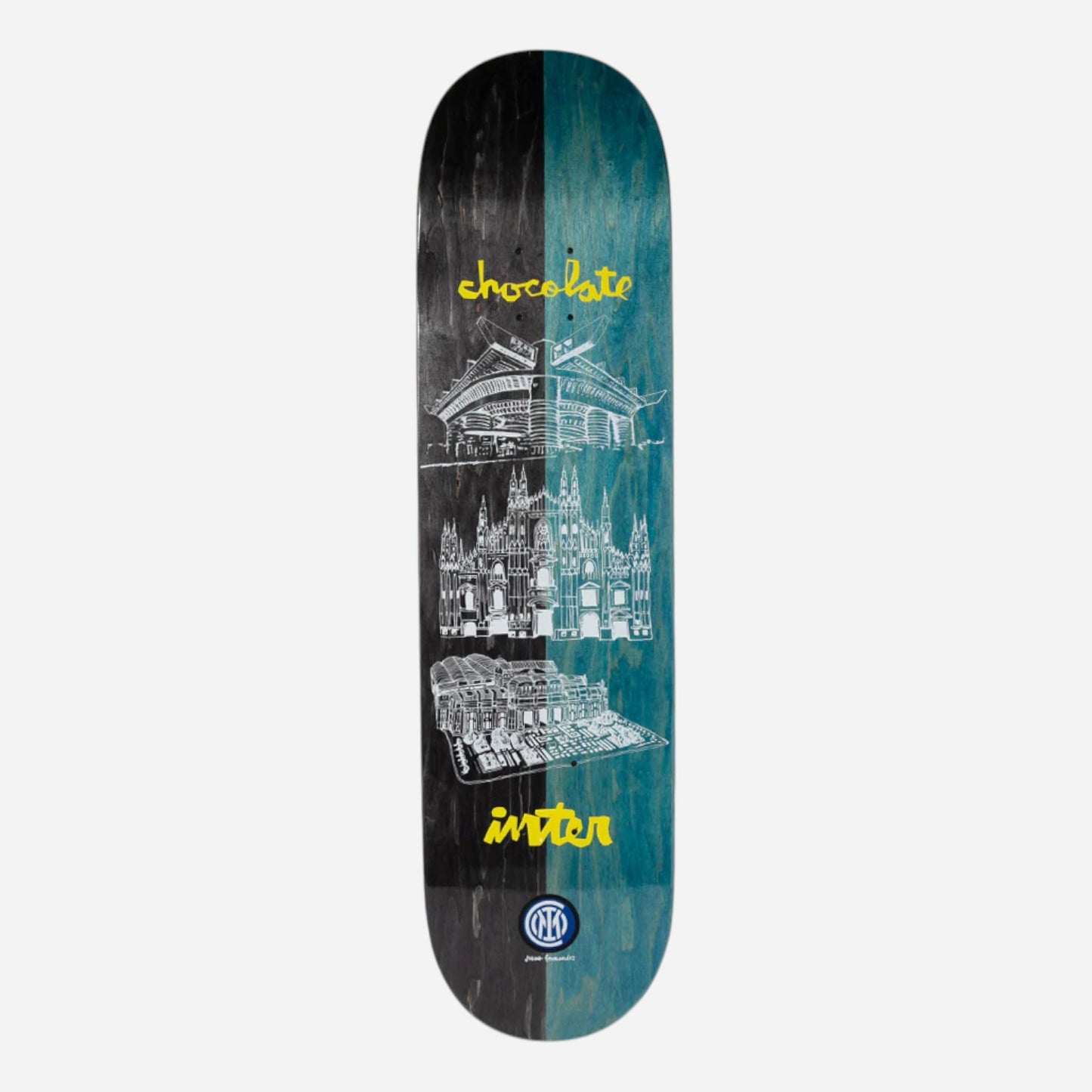 Chocolate - Inter Milan Jesus Fernandez Deck - 8.25"