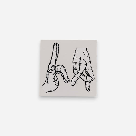 High Rollers - Gang Sign Sticker