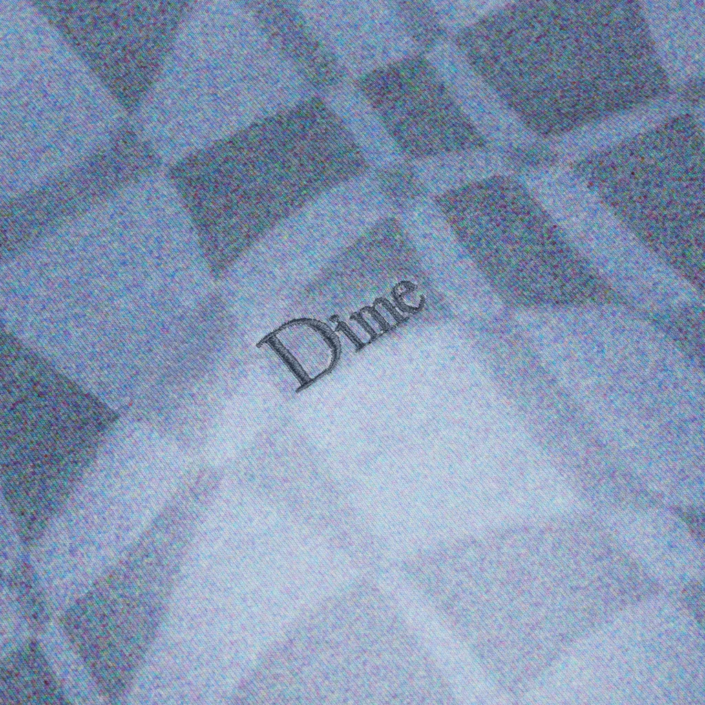 Dime - Abstract Longsleeve Shirt - Static Blue
