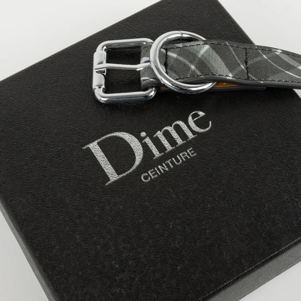 Dime - Bestfriend Collar - Black Plaid