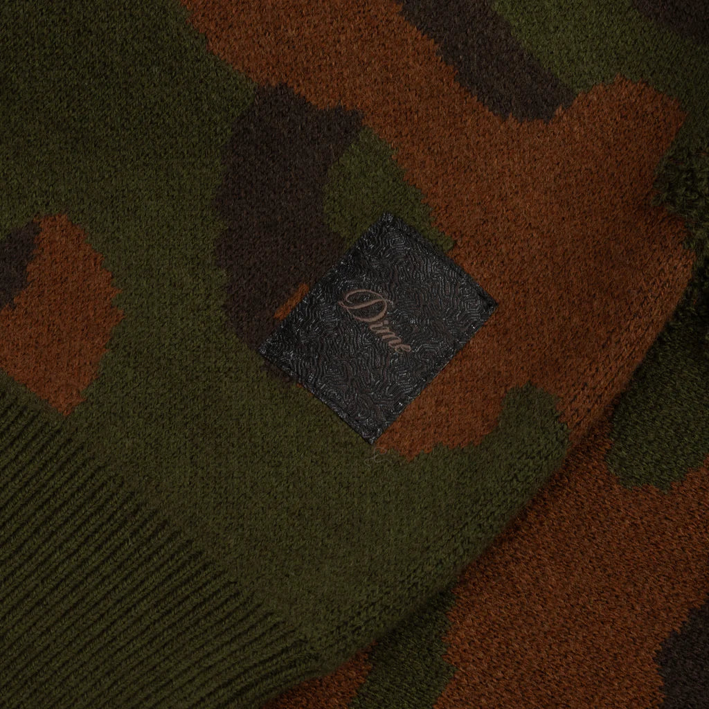Dime - Camo Chenille Knit - Woodland