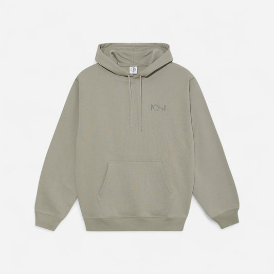 Polar - Dave Stroke Logo Hoodie - Vetiver