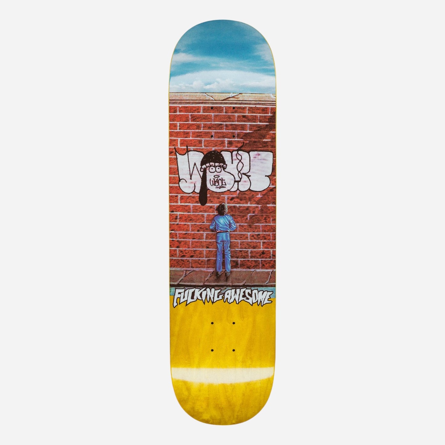 Fucking Awesome - Wanto/Dill Crime Face Deck - 8.18"