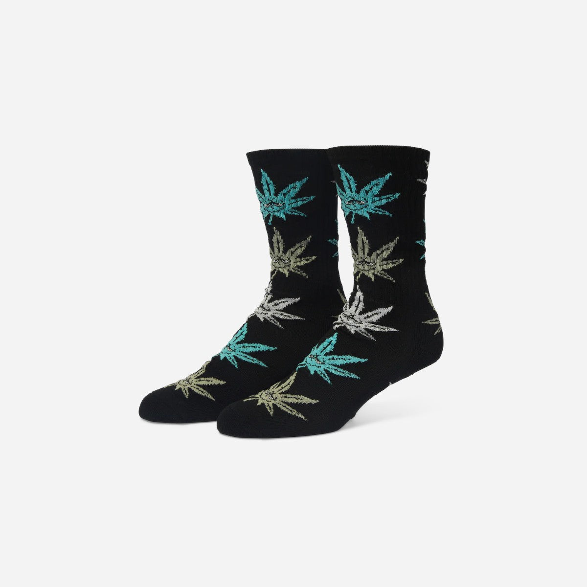 HUF - Green Buddy Meditation Sock - Black