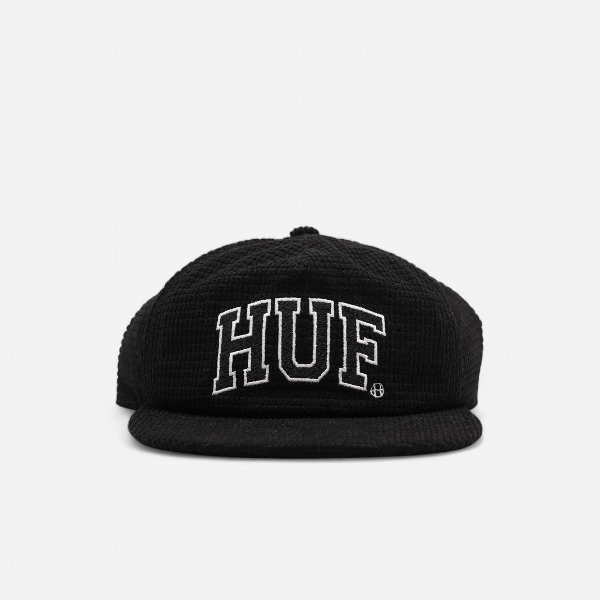 HUF - Arch Waffle Cord Snapback Cap - Black