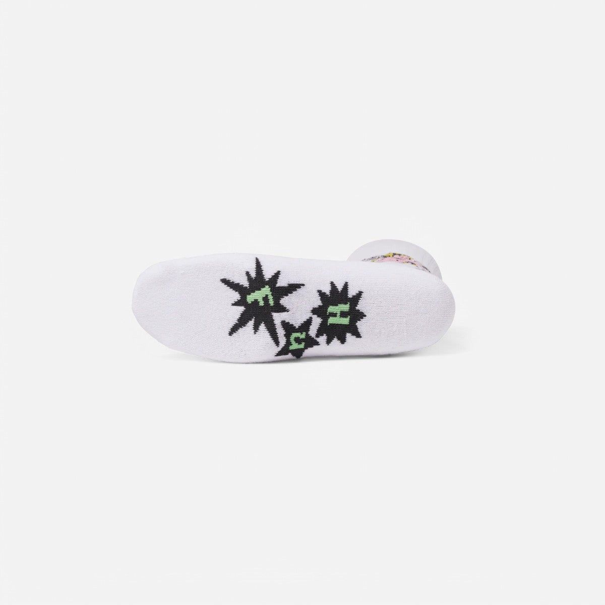 HUF - Cupid Crew Socks - White