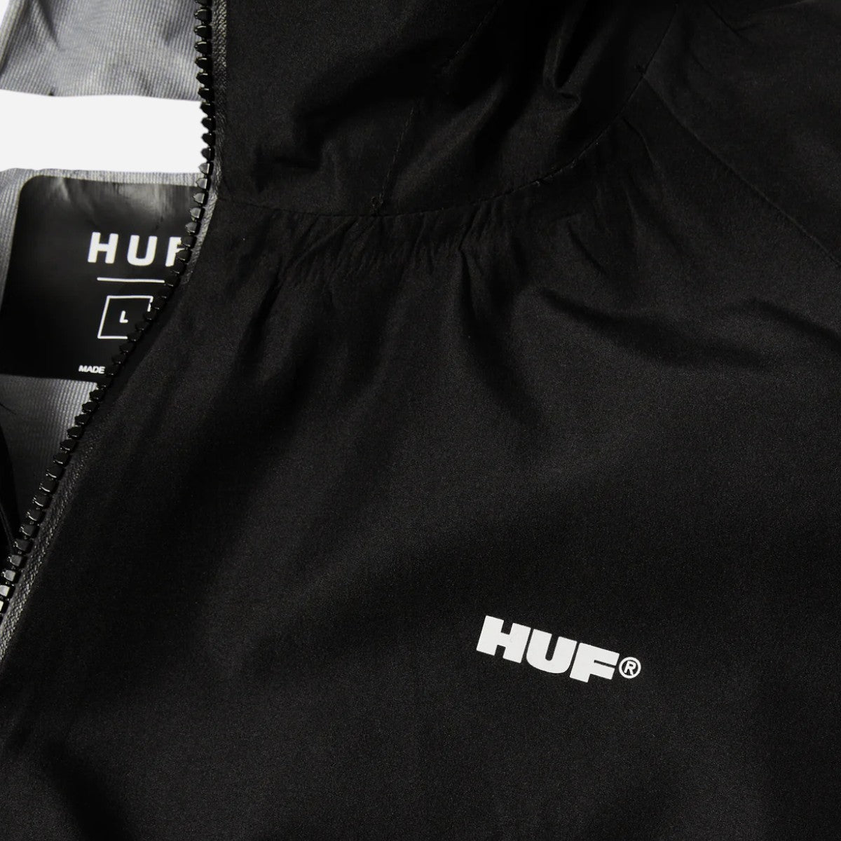 HUF - Rainier Shell Jacket - Black