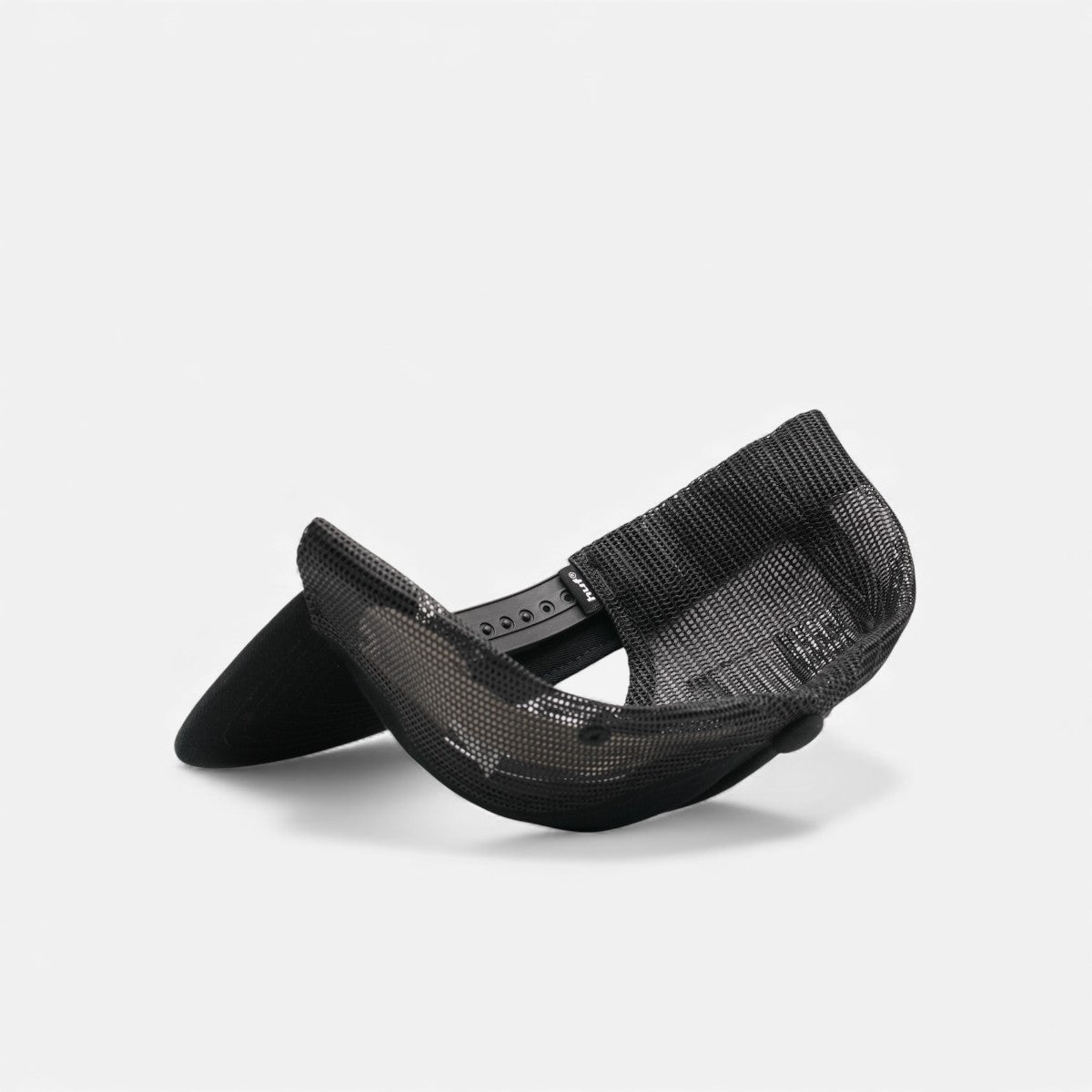 HUF x Thrasher - Logo Twill Trucker Cap - Black