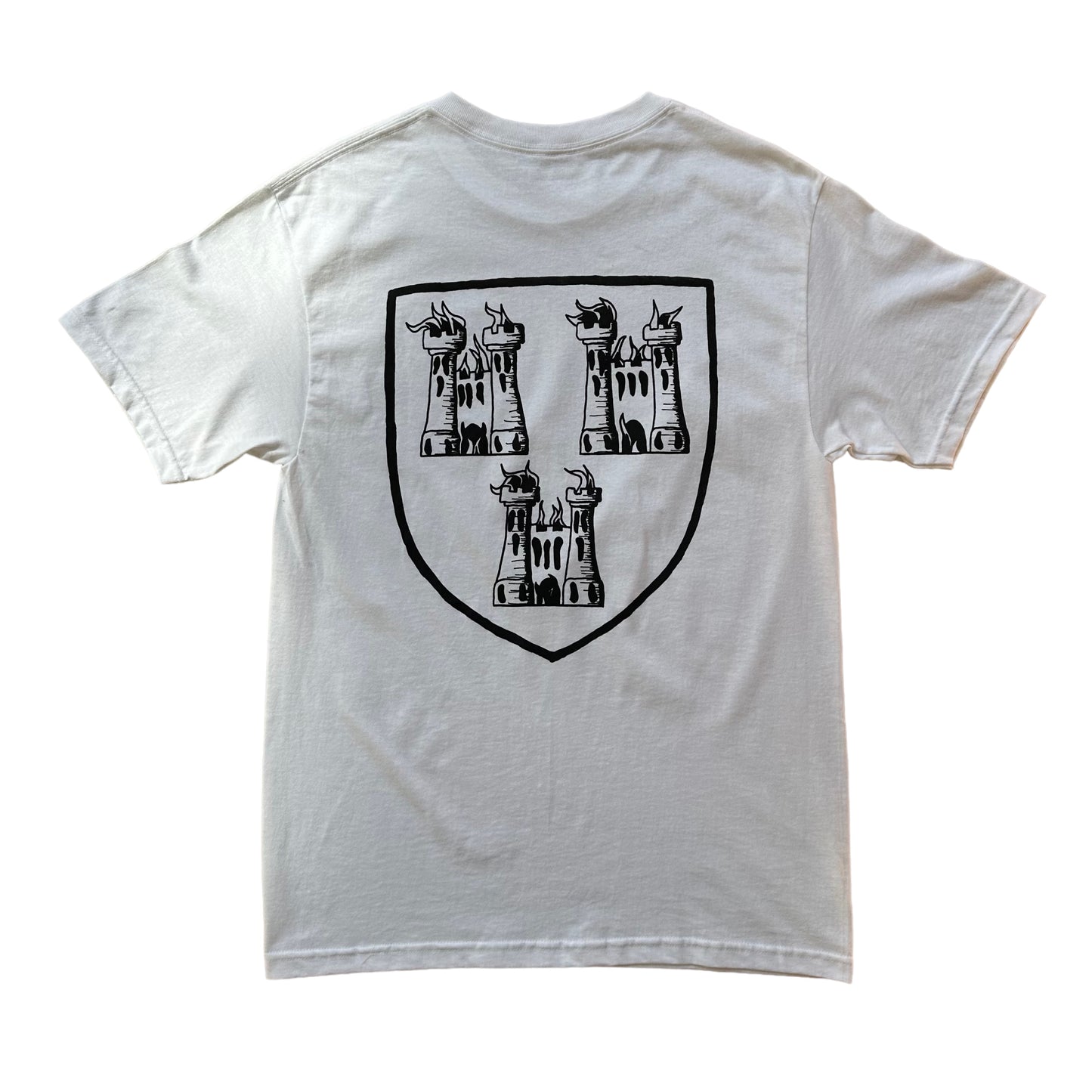 High Rollers - Coat of Arms Tee - White/Black