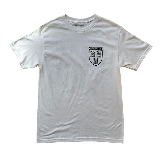 High Rollers - Coat of Arms Tee - White/Black