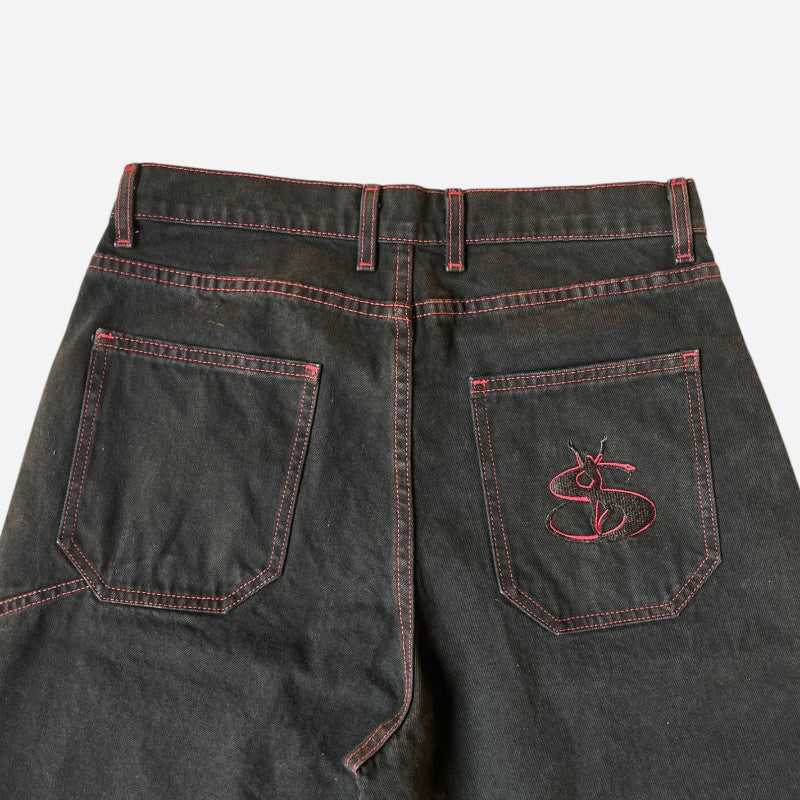 Yardsale - Phantasy Jeans - Black/Red