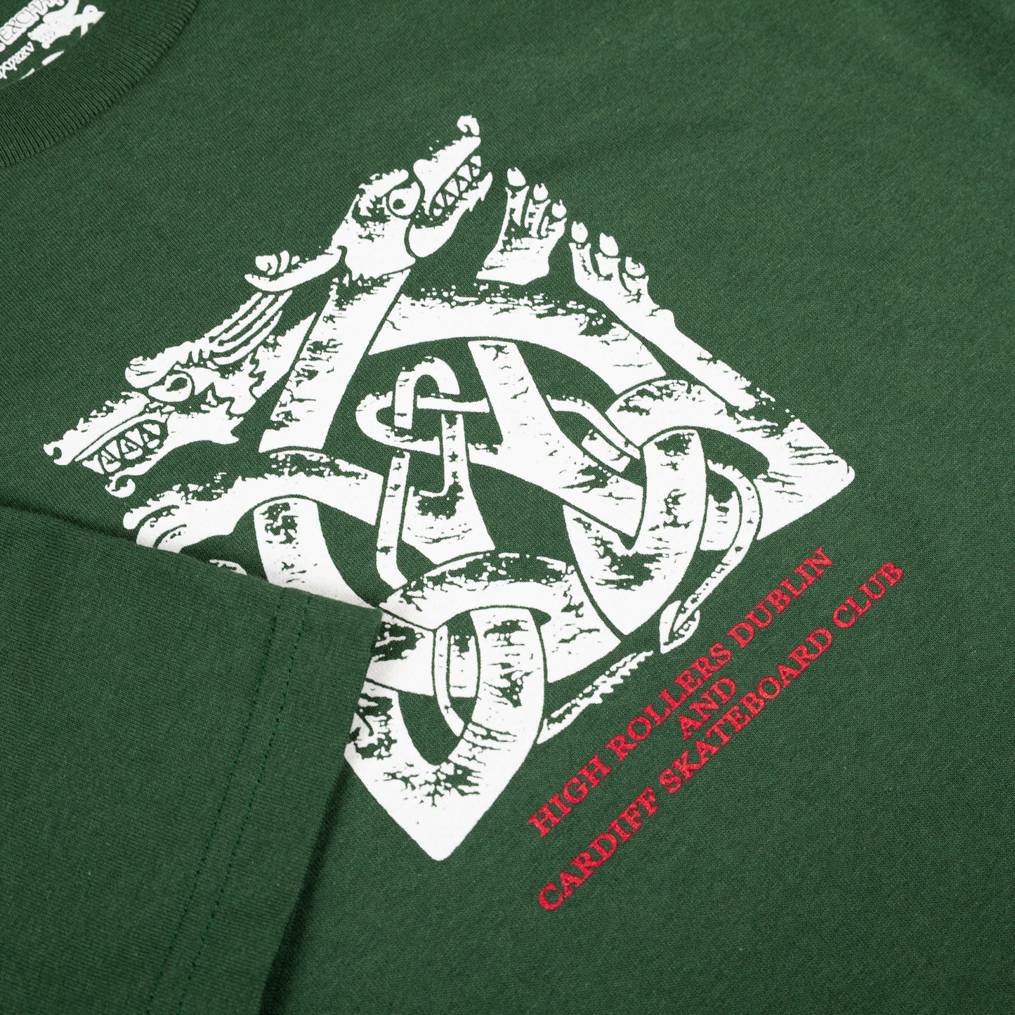 High Rollers x CSC - Celtic Exchange Tee - Forest Green