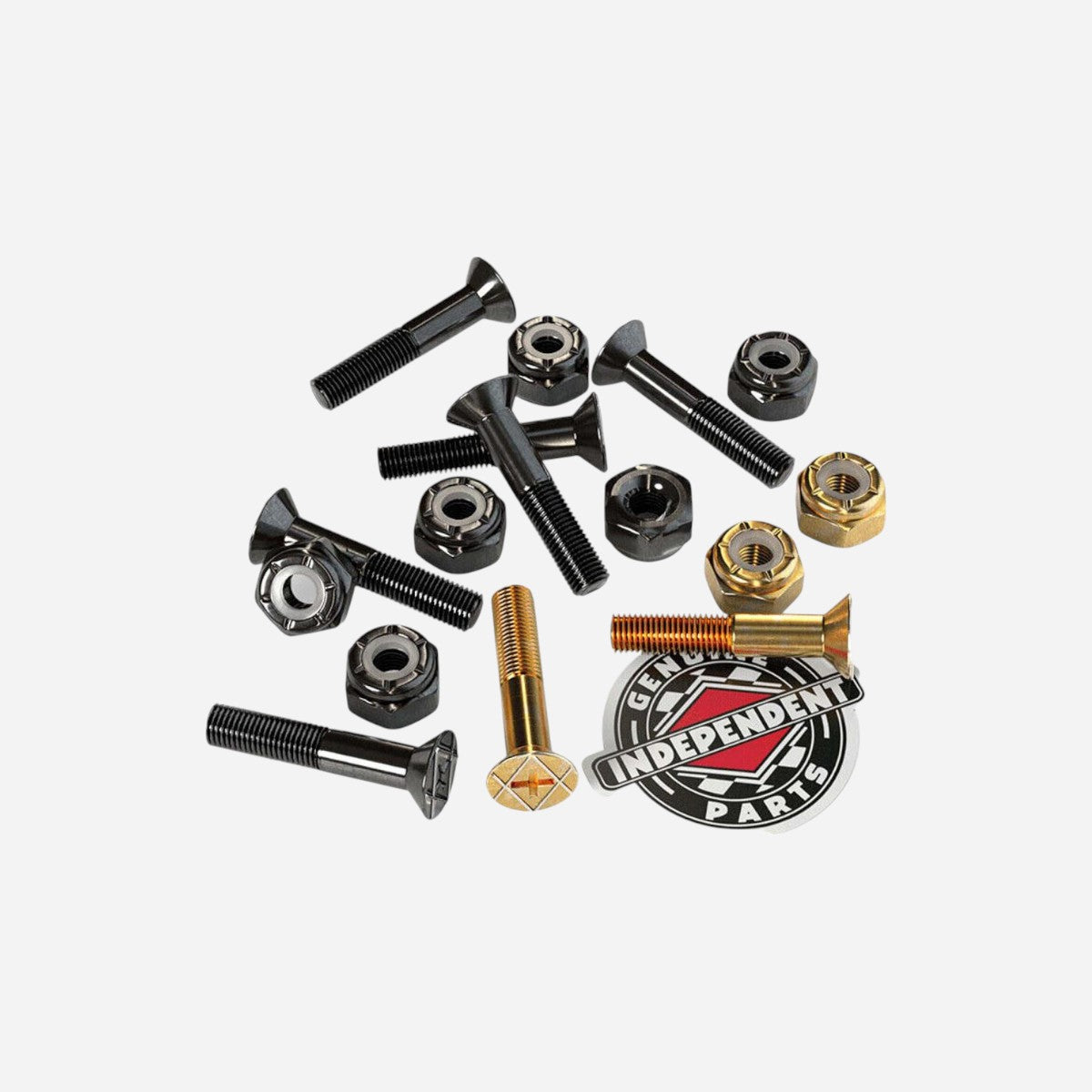 Independent - Gold Phillips Bolts - 1"