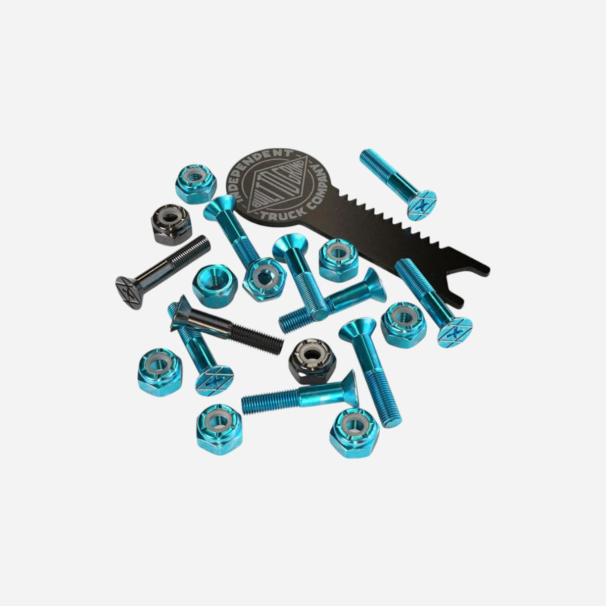 Independent - Blue Phillips Bolts - 1"