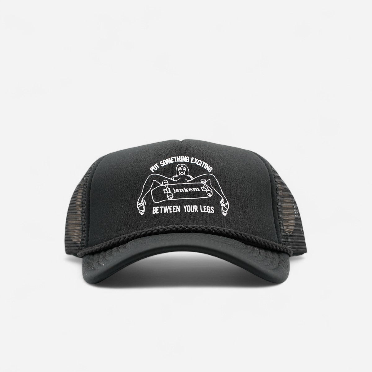 Jenkem - Legs Trucker Cap - Black