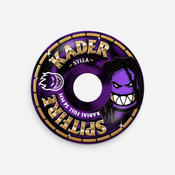 Spitfire - Kader Sylla Rolly Formula Four Radial Full Black/Purple Swirl Wheels - 56mm 99du