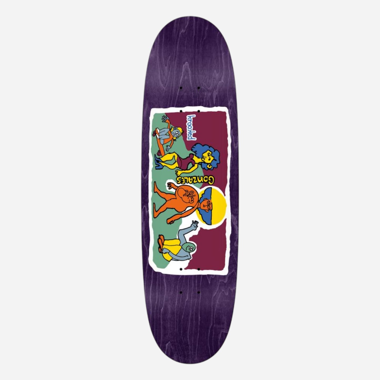Krooked - Mark Gonzales Stroll Deck - 9.1"