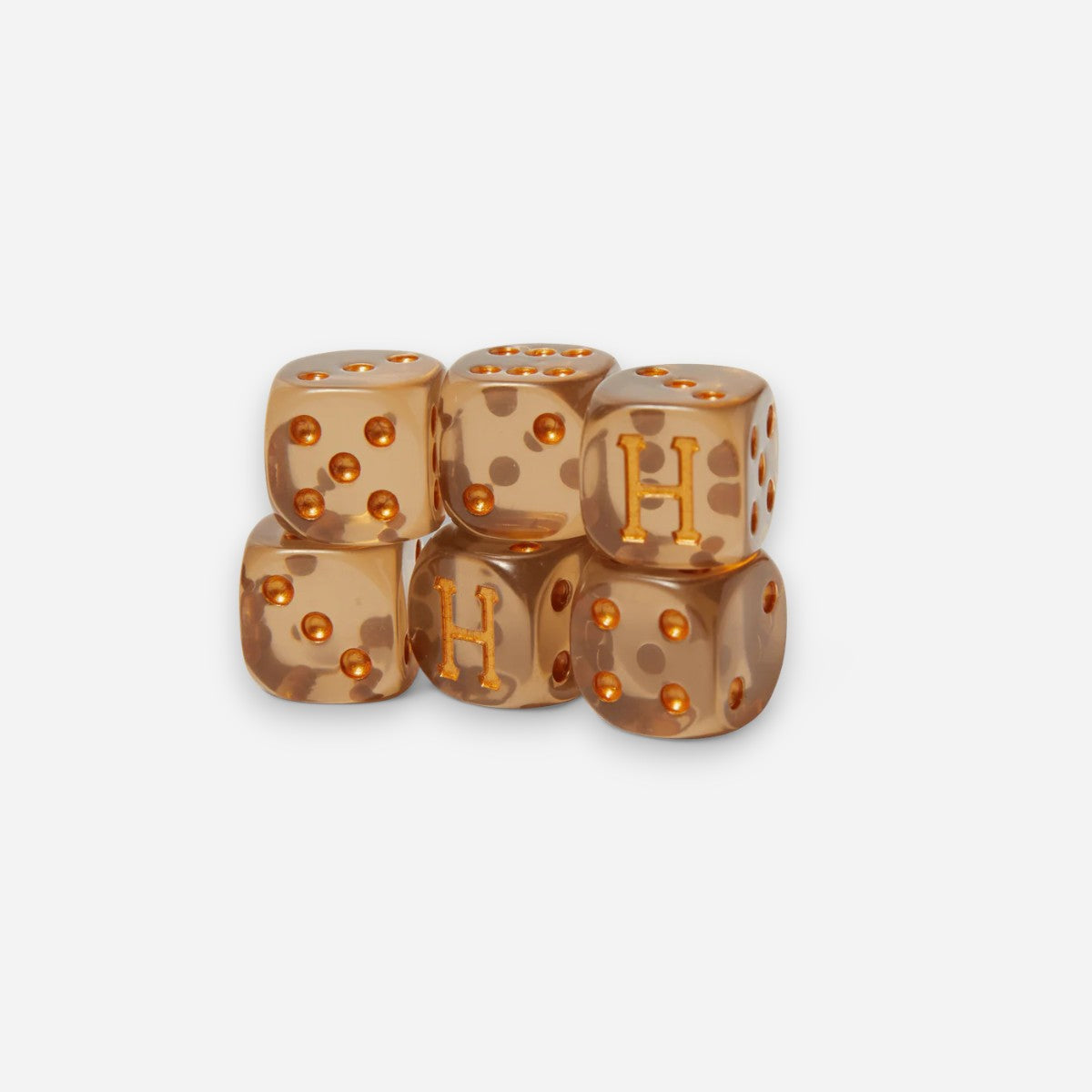 HUF - Lux Dice Set - Brown