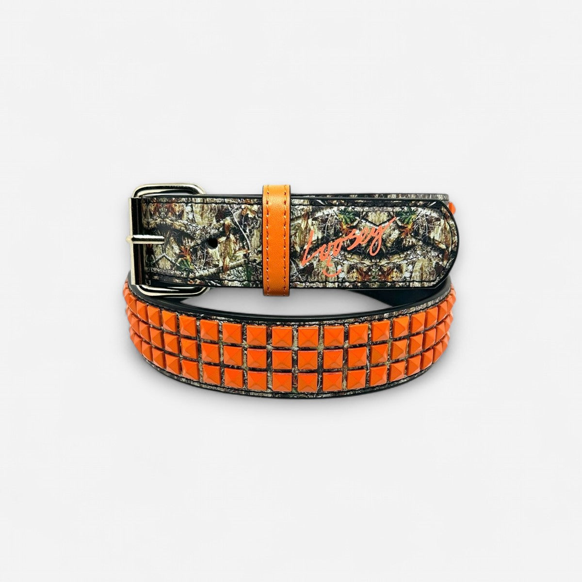 Loosey - Devin Sydlowski Camo Stud Orange Belt