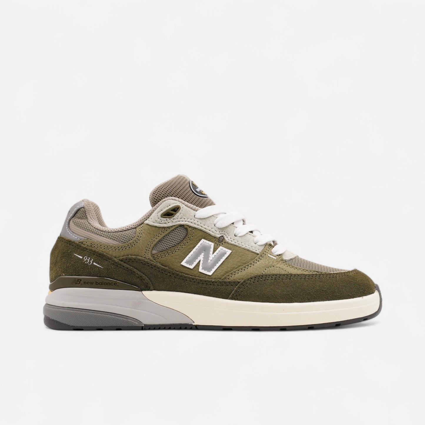 New Balance Numeric - Andrew Reynolds 933 Shoes - Olive/Dark Olive