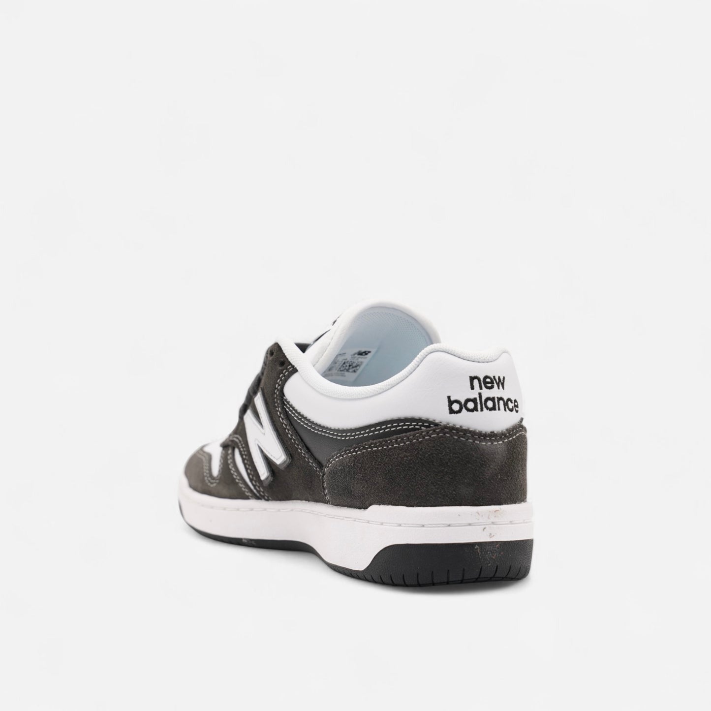 New Balance Numeric - 480 Shoes - Black Cement/White