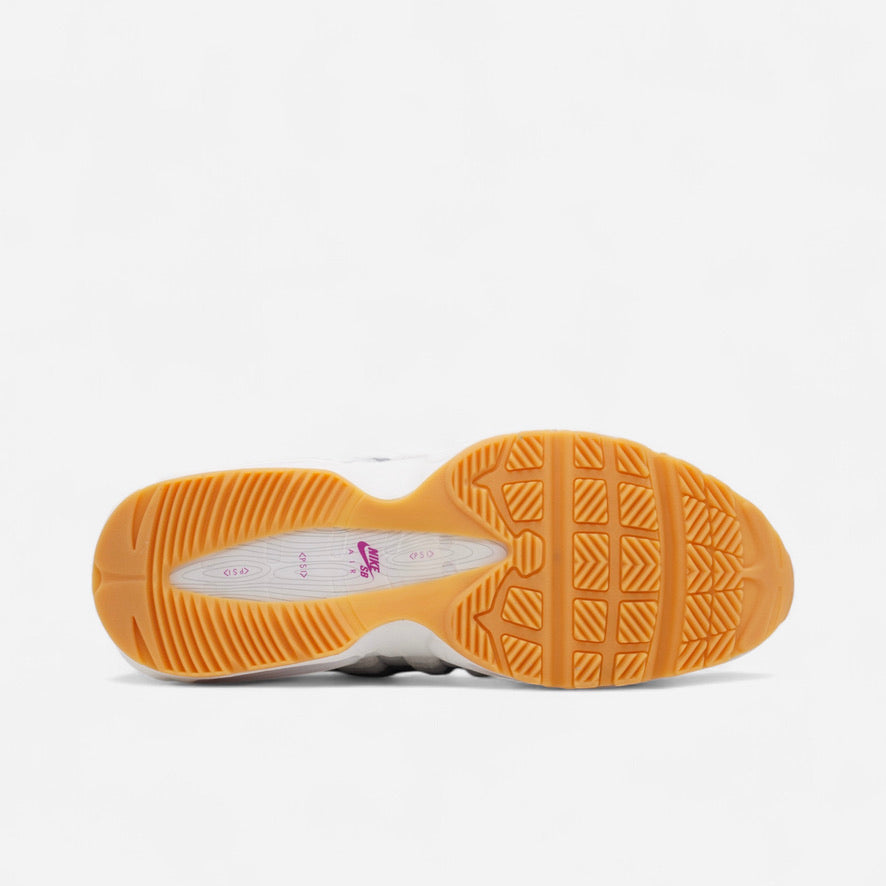 Nike SB - Air Max 95 Shoes- Summit White/Cactus Flower
