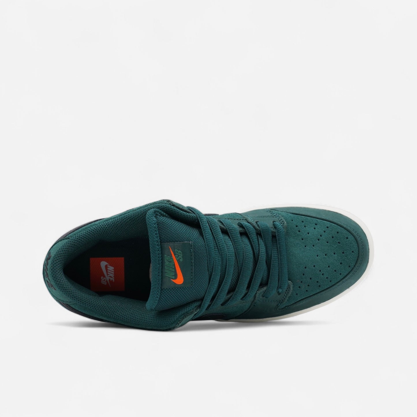 Nike SB - Dunk Low Pro Orange Label Shoes - Deep Fir/Black Fir/Sail