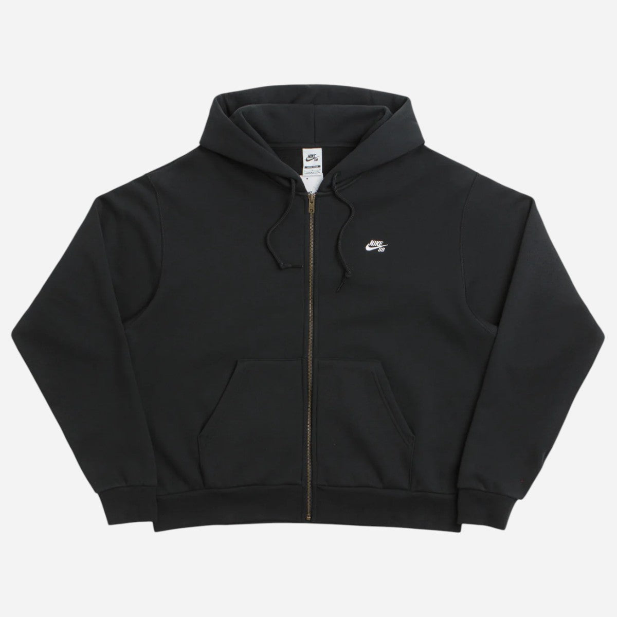 Nike SB - Essential Zip Logo Hood - Black