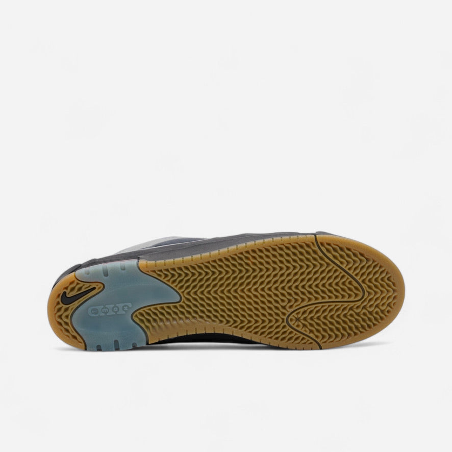 Nike SB - Air Max Ishod Orange Label Shoes - Cool Grey/Black/Cool Grey/Dark Grey